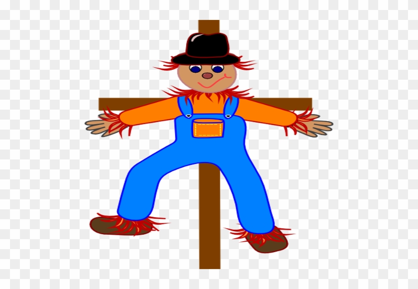 Scarecrow Stuffing And Pumpkin Decorating Contest - Clip Art Of Scarecrow #1006443