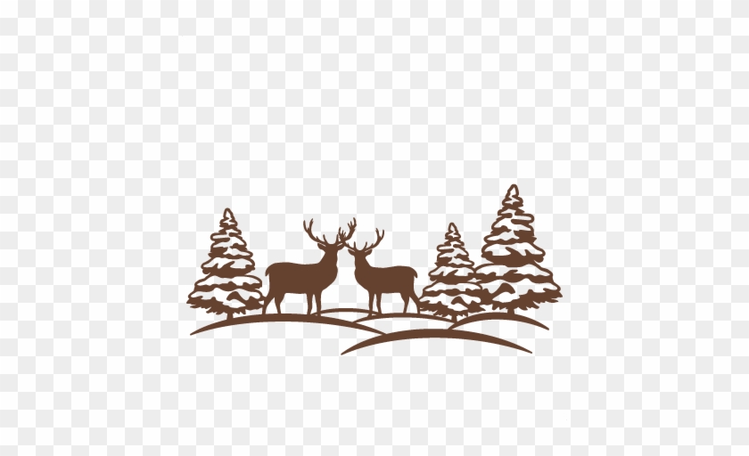 36, Deer In The Woods - Scalable Vector Graphics #1006471