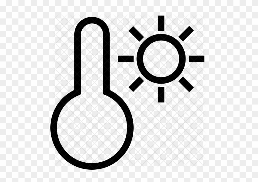Temperature Icon - Solar Energy #1006491