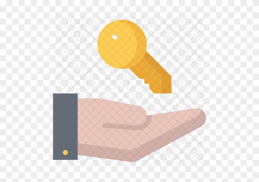 Handover Key Icon - Illustration #1006496