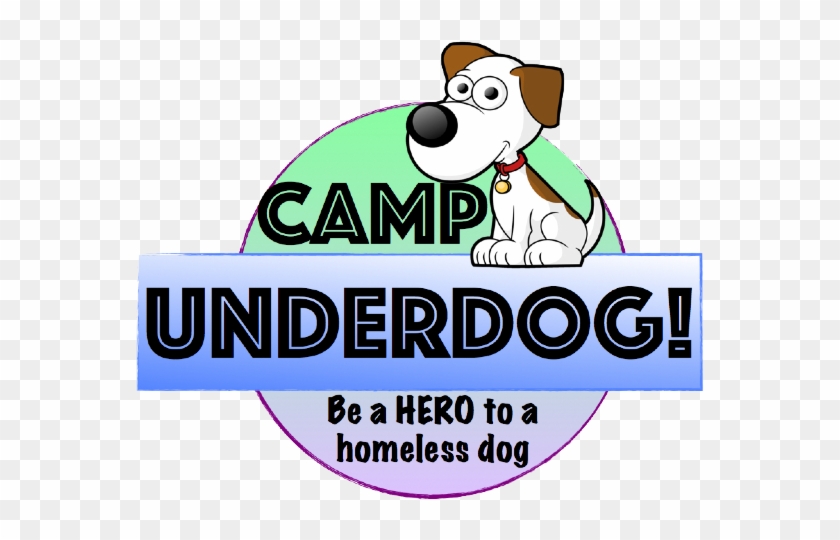 Ht Little Dogcamper Camp Underdog Logo - Kids And Dogs Camp Clipart #1006548