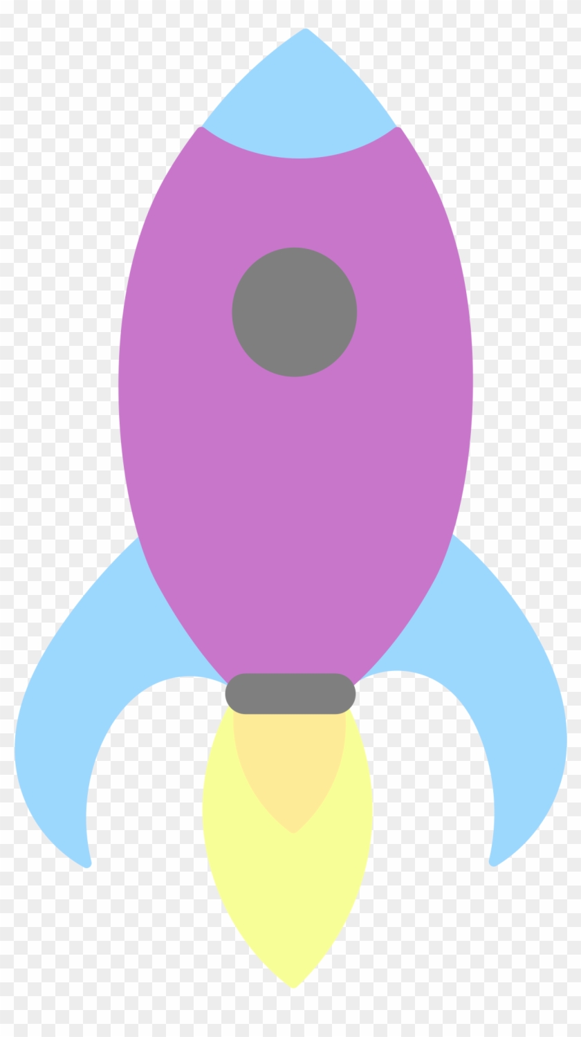 Rocket - Pastel Png #1006587