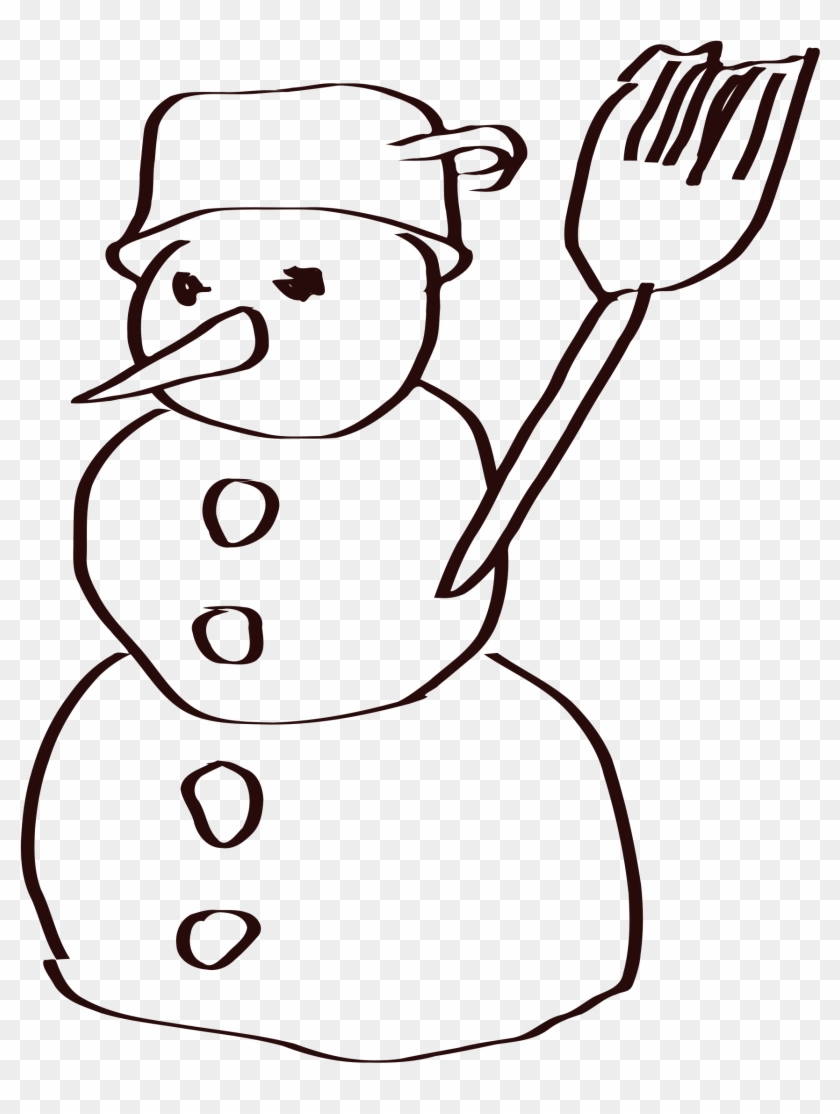 Big Image - Snow Man Sketch #1006588