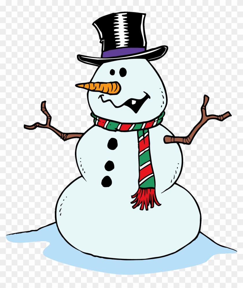 Winter Snowman Clip Art - Snowman Clip Art #1006651