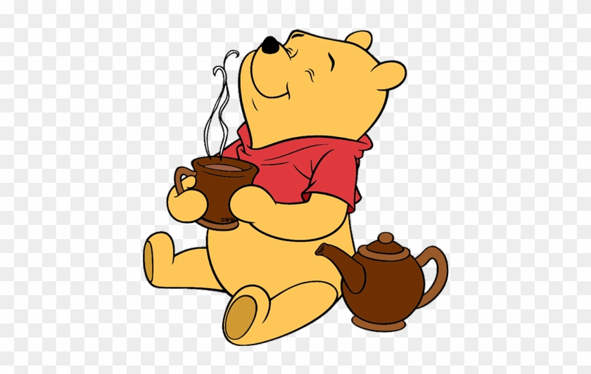 Winnie The Pooh Cliparts - Best Part Of Waking Up Is Coffee #1006654