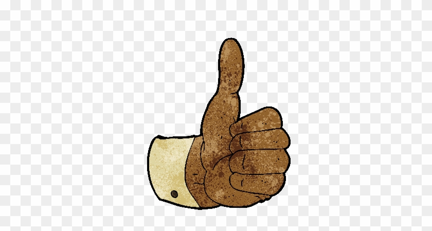 Cartoon Thumbs Up Symbol - Thumb Signal #1006698