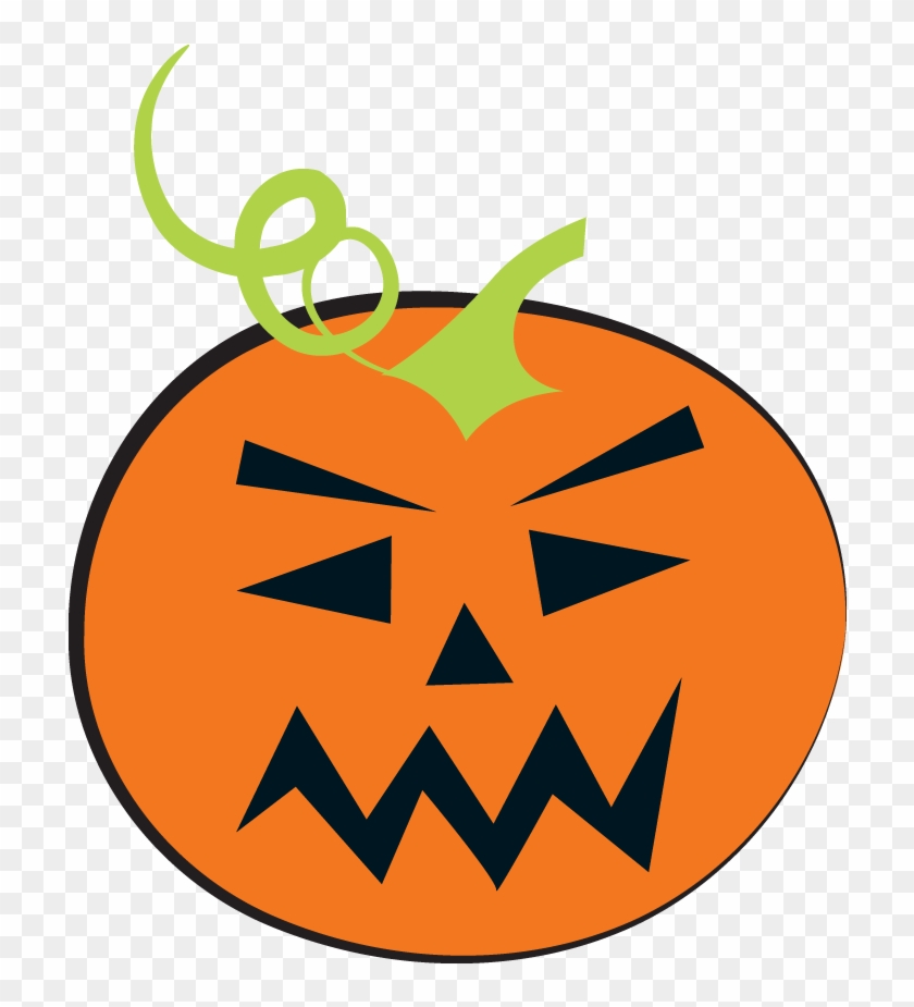 Cute Halloween Pumpkins Clipart - Jack-o'-lantern #1006719