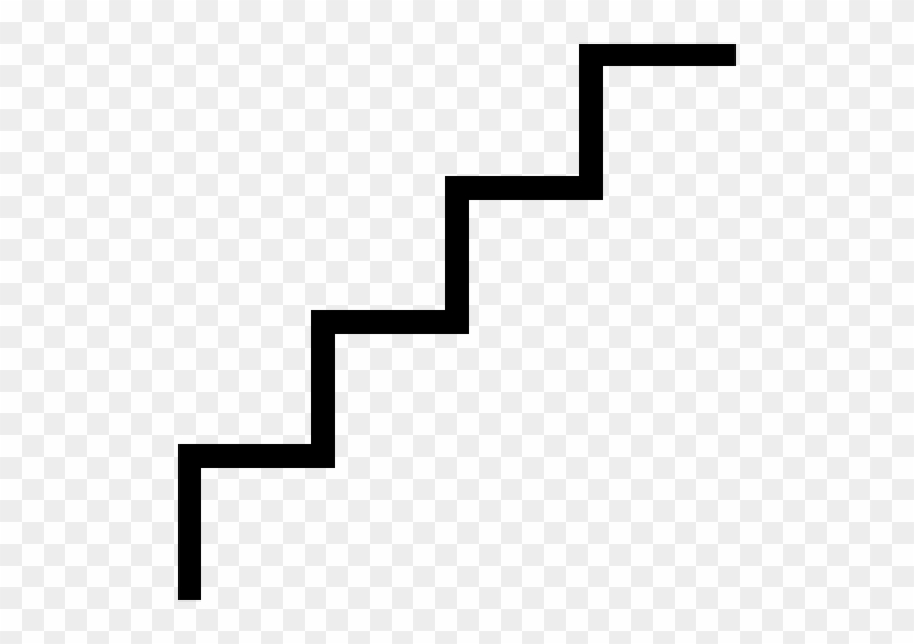 Stairs Arrow Transparent Png Clip Art Image - Stairs Section Png #1006771