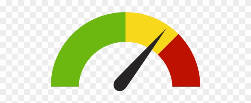 The 3-colored Dial Shows How Carroll County Compares - Speedometer #1006772