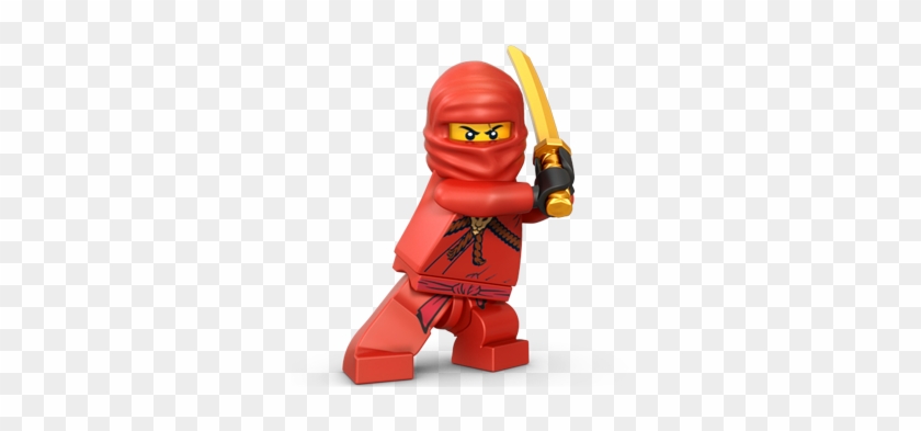 Ninja Ninjago Red Clipart - Lego Ninjago Kai #1006830