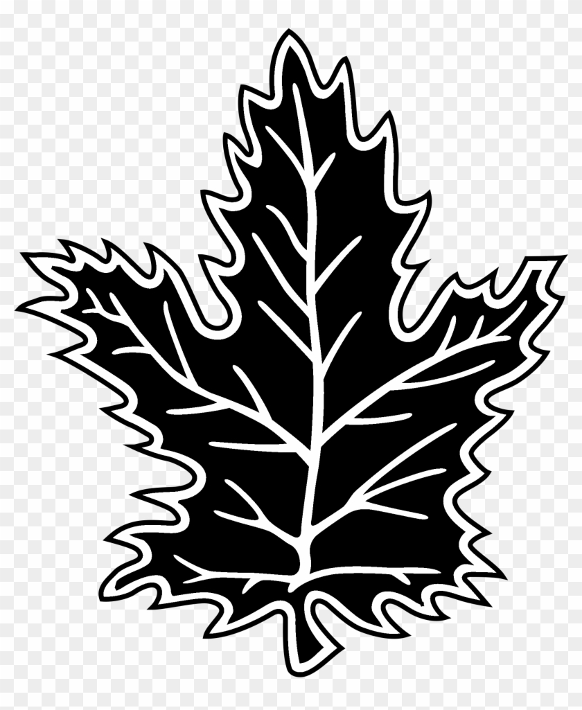 Toronto Maple Leafs Logo Black And White - Toronto Maple Leafs #1006834