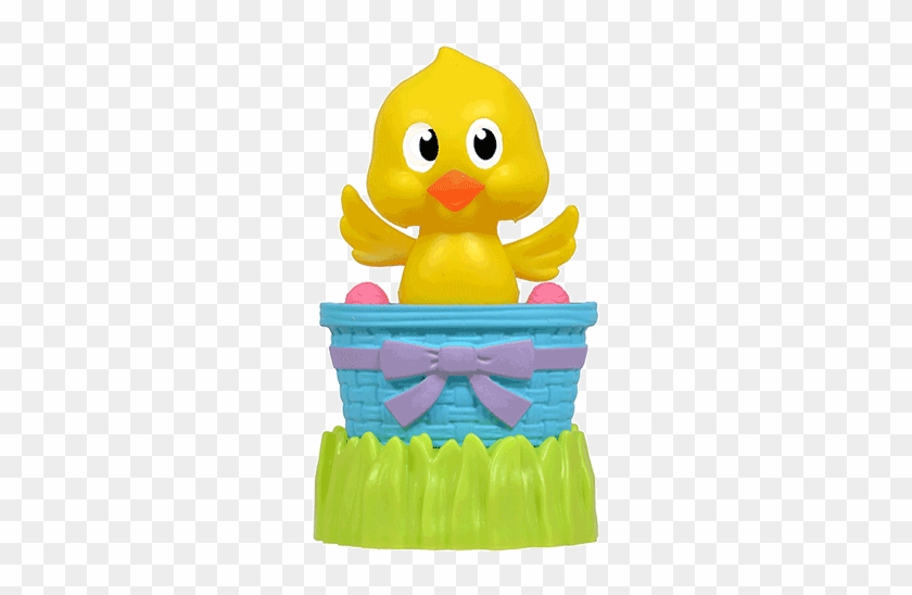 Plastic Solar-powered Dancing Chicks In Easter Baskets, - Easter Chick Tin Dollar Tree #1006839