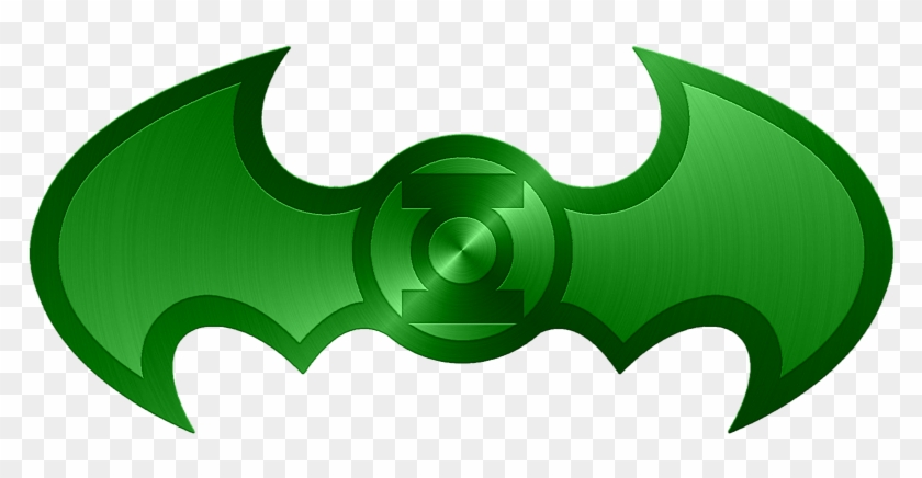 Green Lantern Batman Batarang By Kalel7 - Batman Green Lantern Symbol #1006868