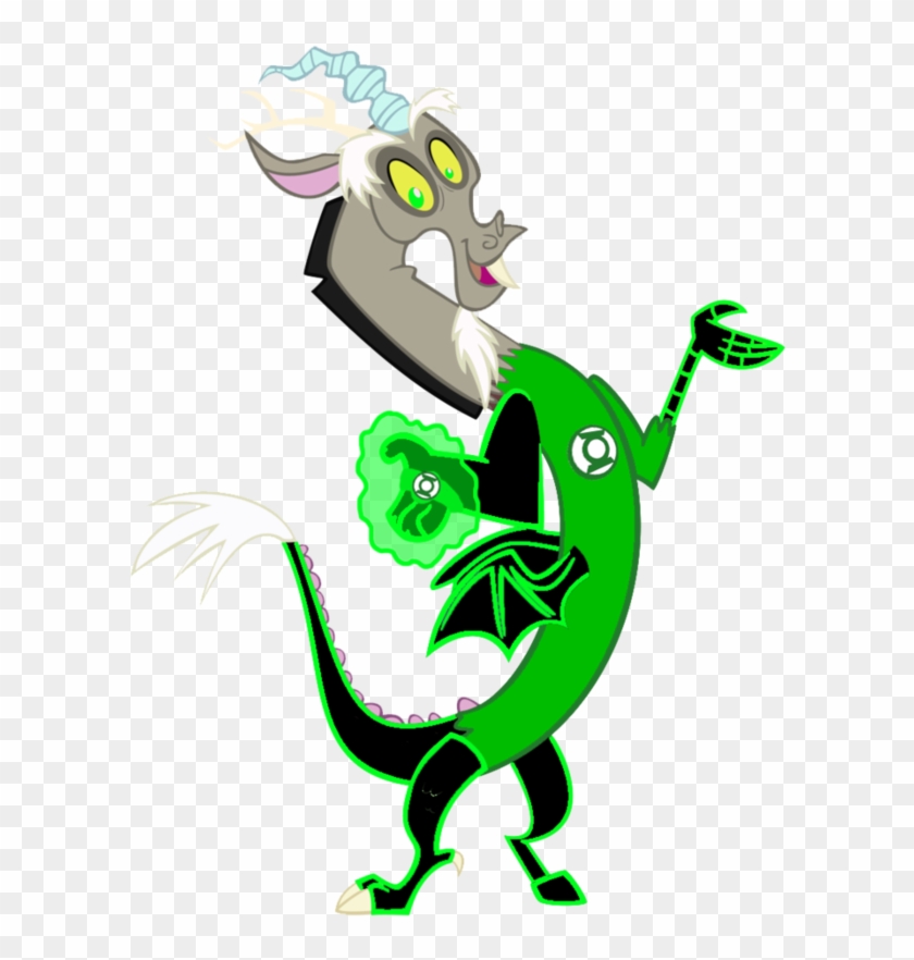 Discord The Green Lantern By Motownwarrior01 - Cartoon #1006879