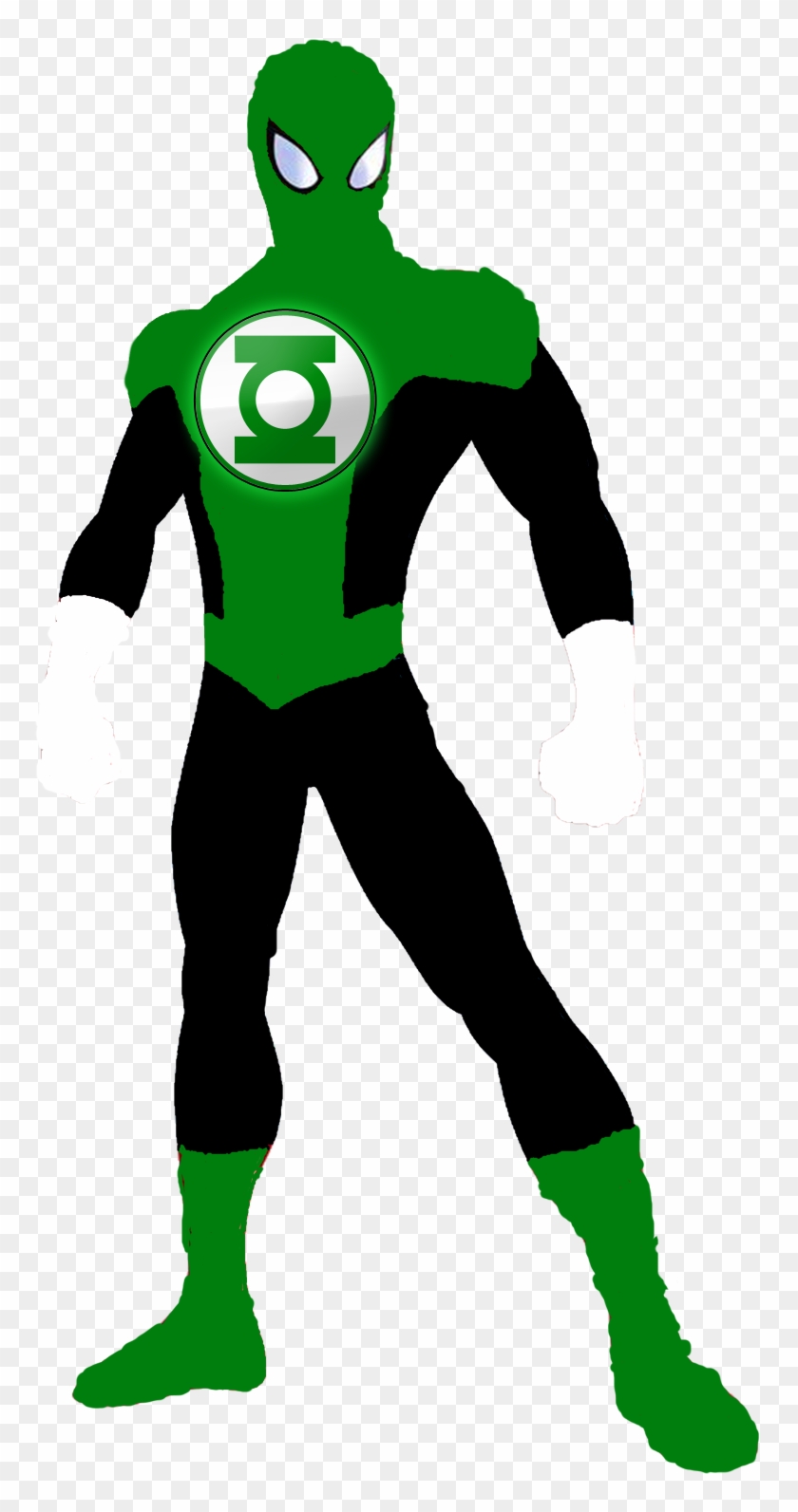 This Is Green Lantern Spiderman's Info Appearance - Ultimate Spiderman In  Cartoon - Free Transparent PNG Clipart Images Download