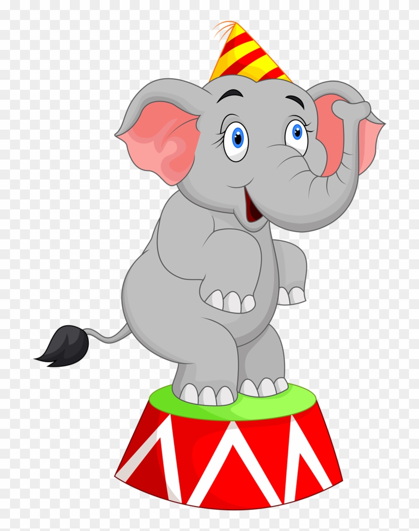 Carnival ~ Circus - Circus Elephant Clipart #1006920