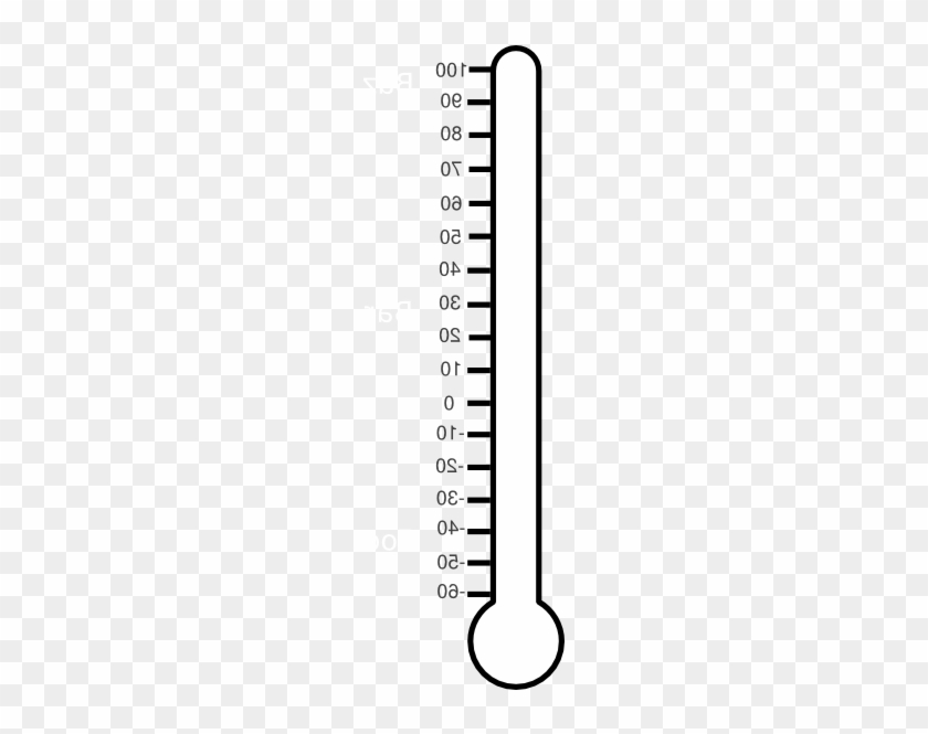 Blank Thermometer Clip Art - Clip Art #1006931