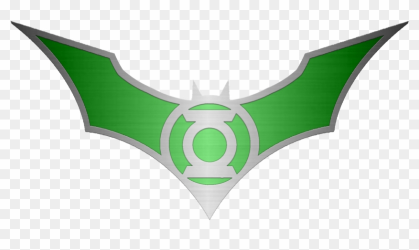 Metal Green Lantern Batwing Logo By Kalel7 - Green Lantern #1006942