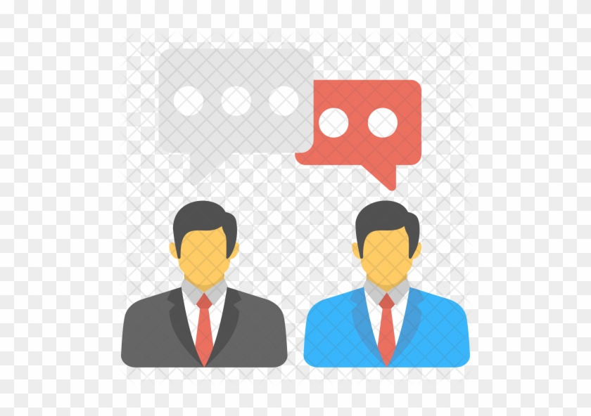 Business Dialogue Icon - Illustration #1006996