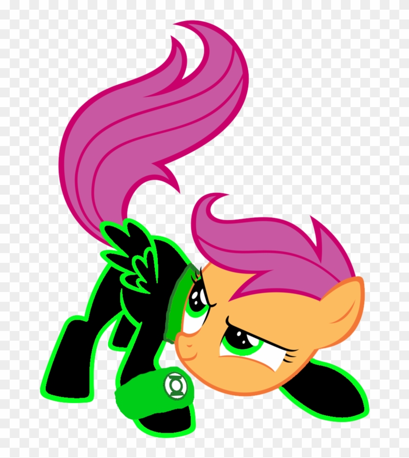 Scootaloo The Green Lantern By Motownwarrior01 Scootaloo - Scootaloo #1007028