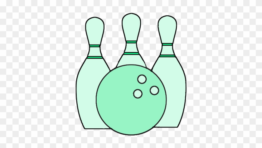 Pink Bowling Icon - Bowling Ball #1007045