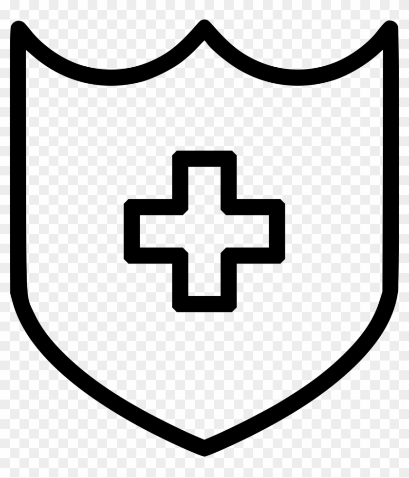 Medical Shield Protect Security Cross Comments - Icon #1007056