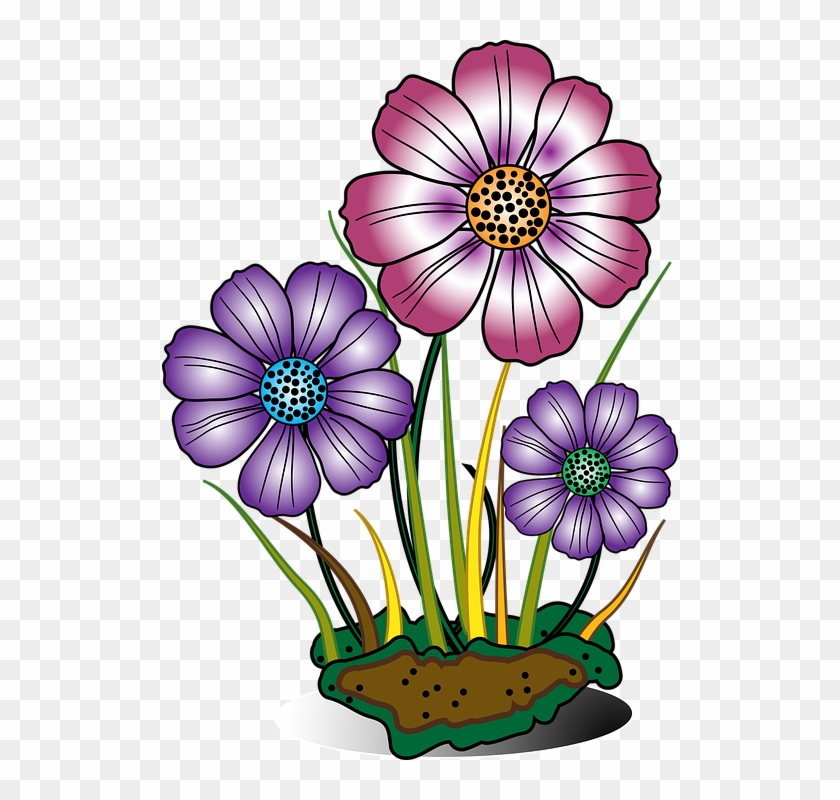 Flower Vases With Flowers Clipart 25, Buy Clip Art - Best Drawing Of Flowers #1007061