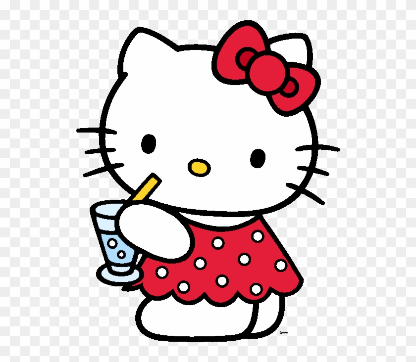Hello Kitty Free Clip Art Clipart - Hello Kitty Coloring Pages #1007127