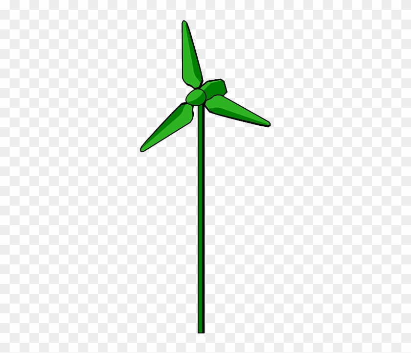 Generation Wind, Turbine, Electricity, Power, Generation - Wind Turbine Clip Art #1007134