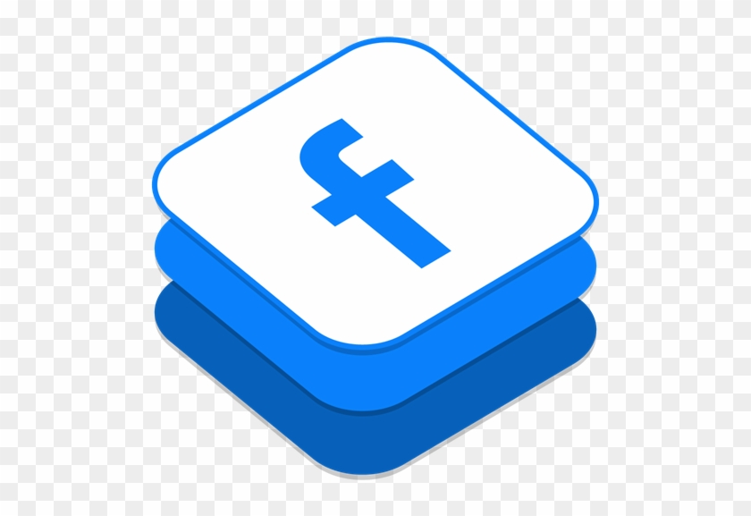 Ios8 Style Facebook Icon - Social Media Icons Separate #1007158