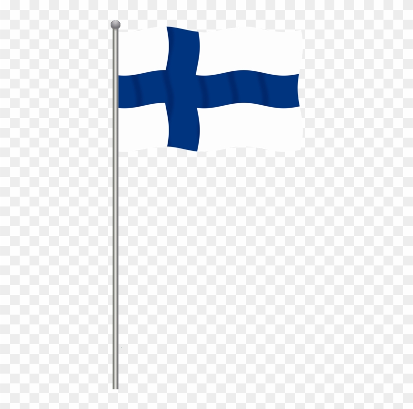 Flag Of Finland By Llmatako - Finnish Flag Png Png #1007164