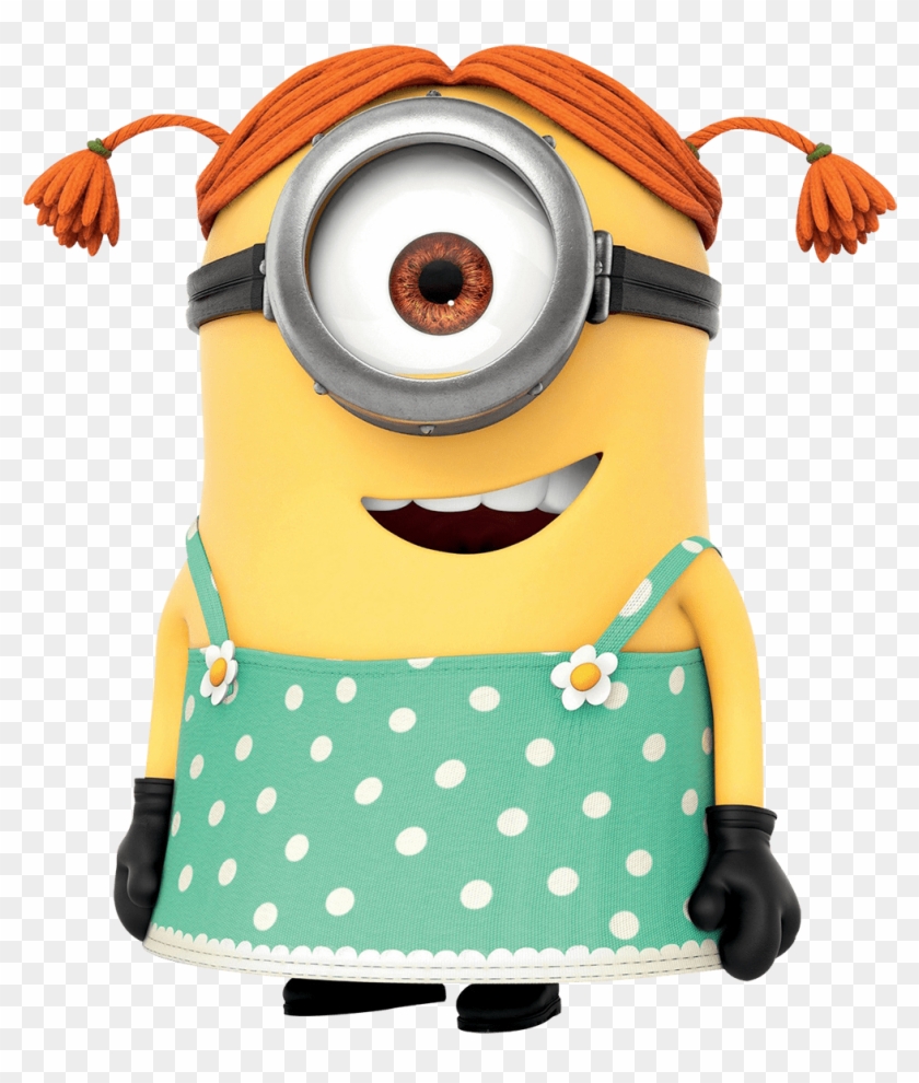 Minion Lady Transparent Png - Despicable Me Minion Girl #1007184