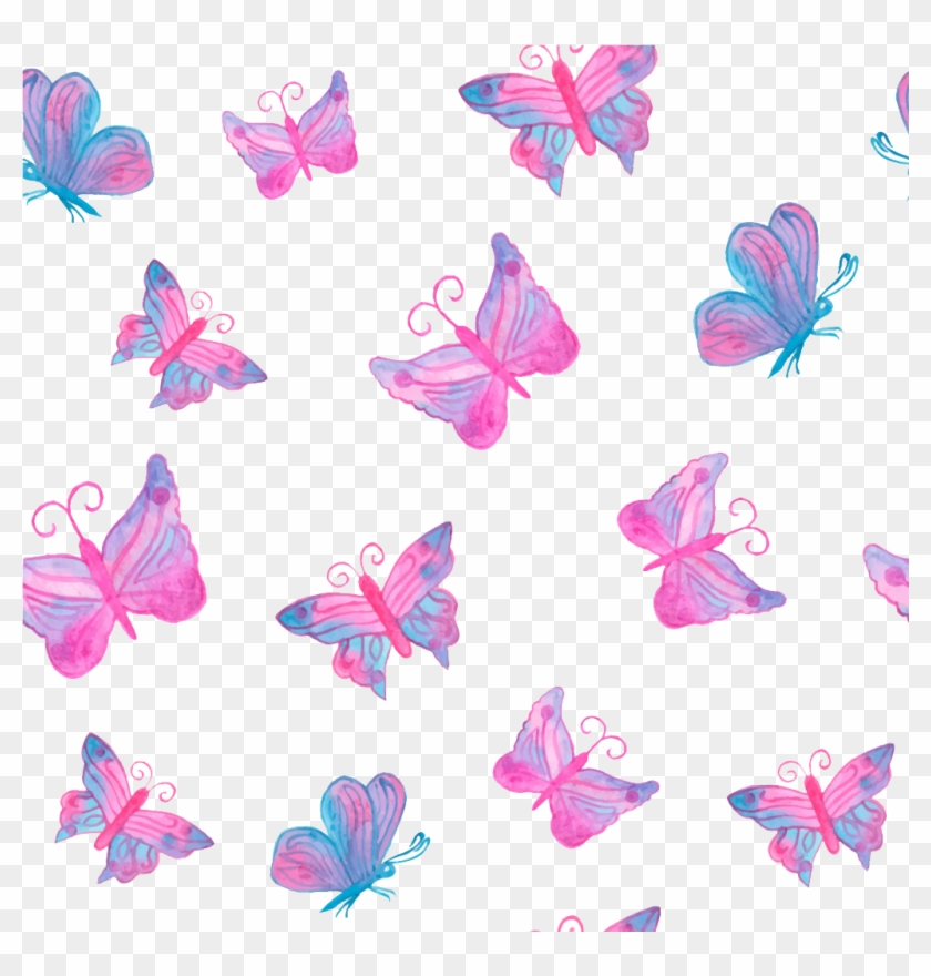 Butterfly Drawing Watercolor Painting Clip Art - Diseño Mariposas #1007258