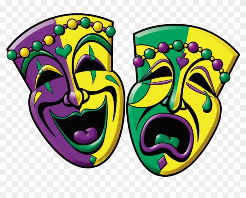 Mardi Gras Comedy And Tragedy #1007269