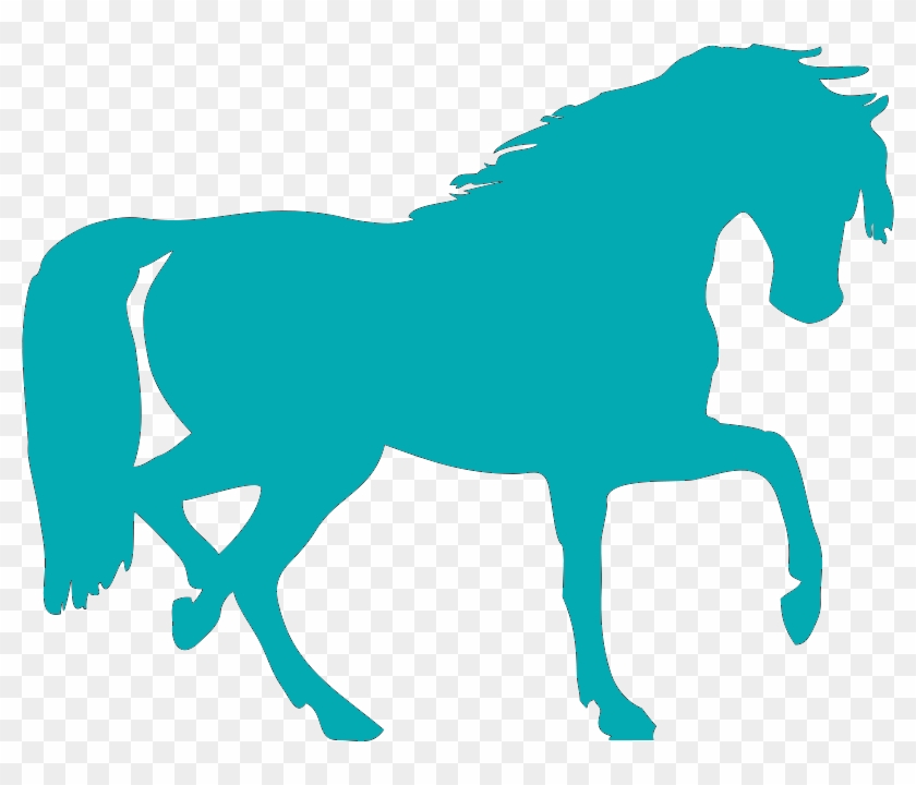 Facebook - Twitter - Horse Silhouette Clip Art #1007307