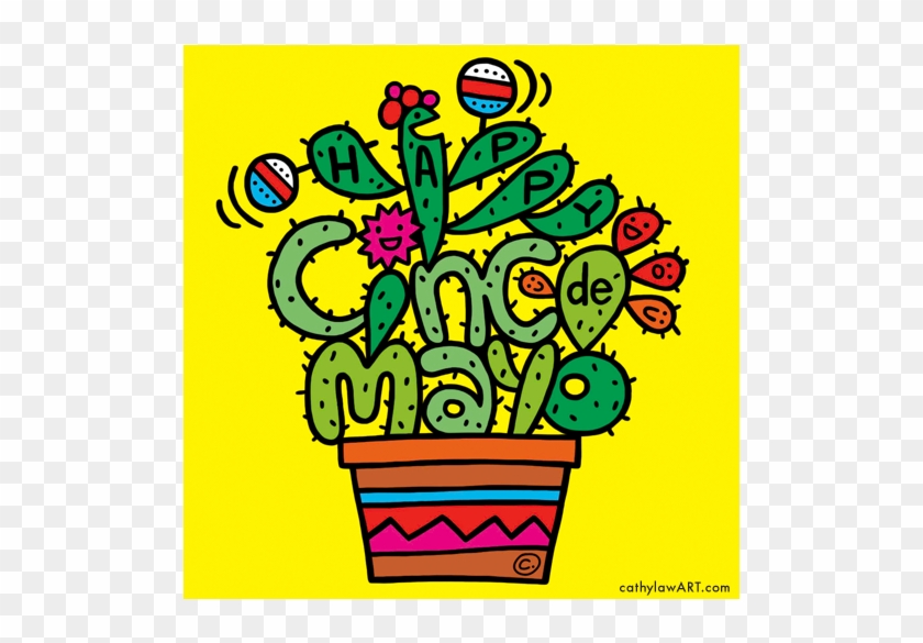 Cinco De Mayo Cactus 2 - Cinco De Mayo Cactus 2 #1007399
