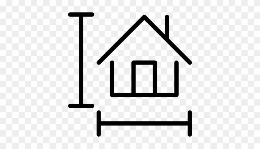House Size Vector - Icon House Png Vector #1007434