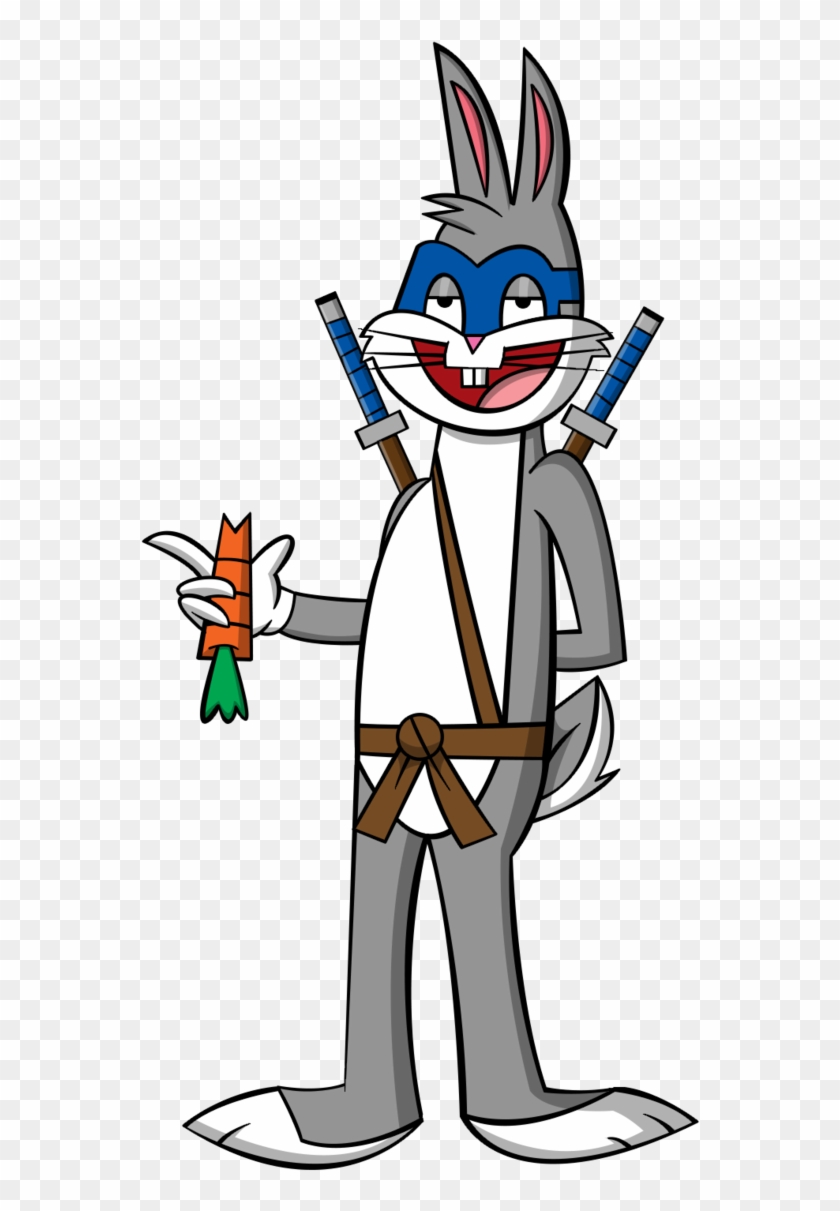 Bugs Bunny As Leonardo By Ninjawoodpeckers91 - Bugs Bunny Ninja #1007455