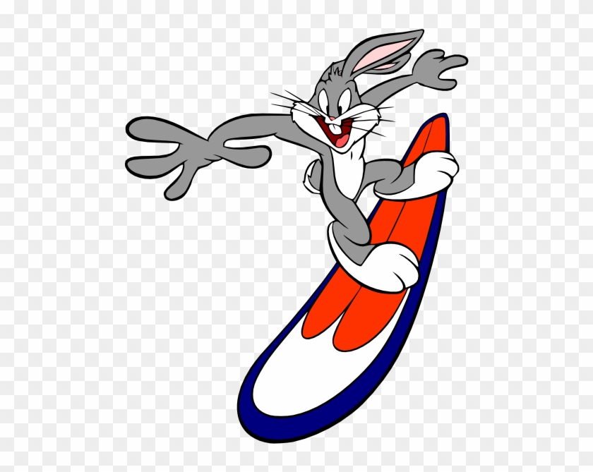 Bugs Bunny Is Hanging Ten Without His Gloves On - Bugs Bunny #1007490