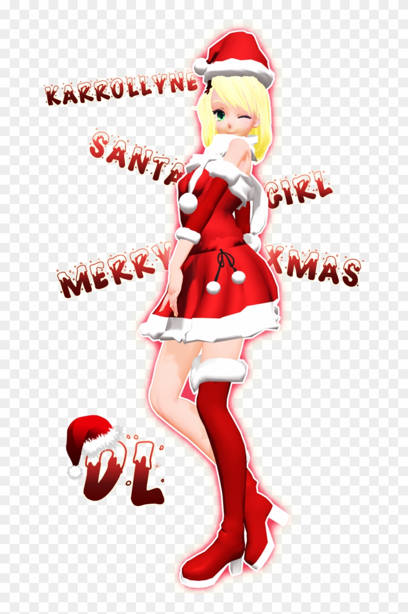 [mmd]karrollyne- ''santa Girl' By - Mmd Santa #1007531