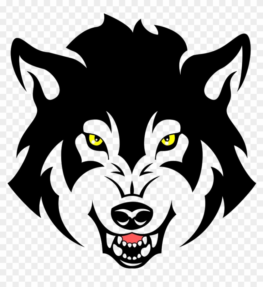 Gray Wolf Stock Illustration Clip Art - Angry Wolf Vector Png #1007556