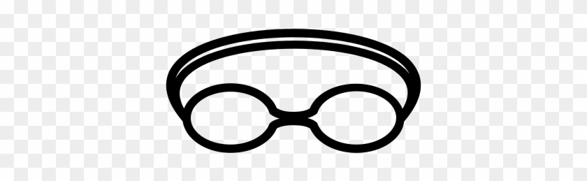 Swimming Goggles Rubber Stamp - Gafas De Natacion Dibujo #1007592