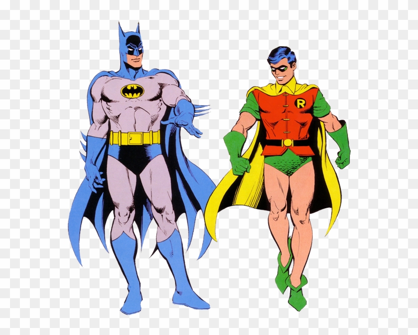 Superhero Robin Batman Png - Batman And Robin Clipart #1007603