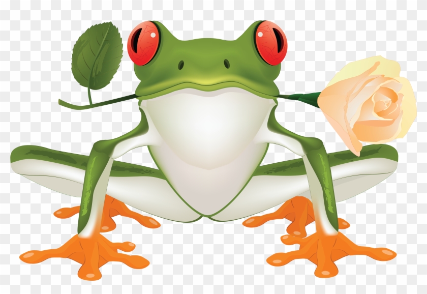 Free Toad Clipart - Tree Frog Clip Art #1007612
