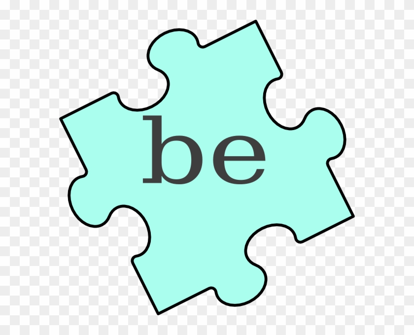 Puzzle Piece Be Clip Art - Clip Art #1007611