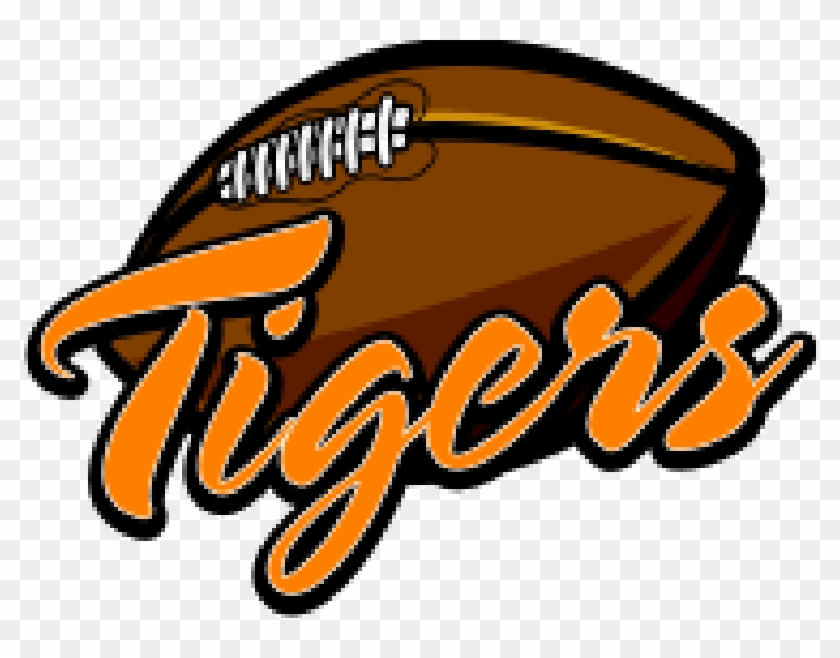 Tiger Football Mascot Clipart - Tiger Football Clipart #1007667