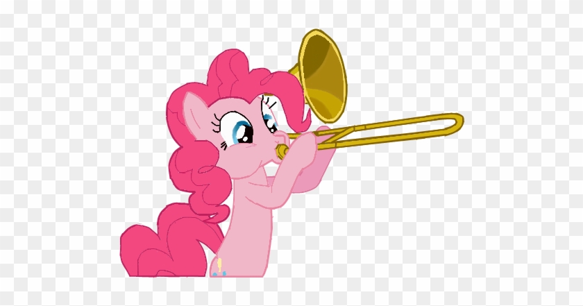 Pinkie Pie Calvados Rainbow Dash Trombón - Pinkie Pie #1007764
