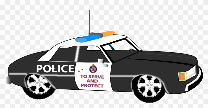 Vehicle Clipart Police Officer - Police Car Clip Art #1007771
