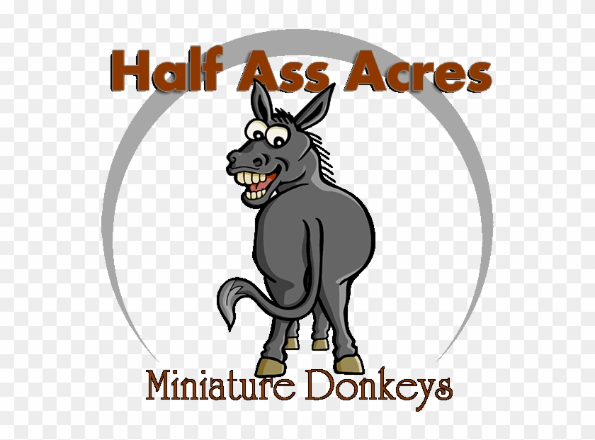 Mule Clipart Miniature Donkey - Hard Core Logo #1007817