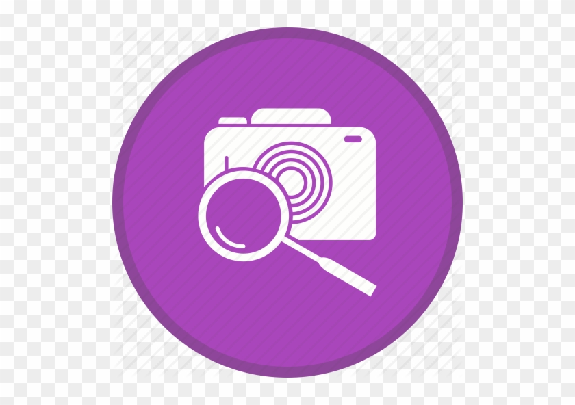 Search Icon Camera - Circle #1007836